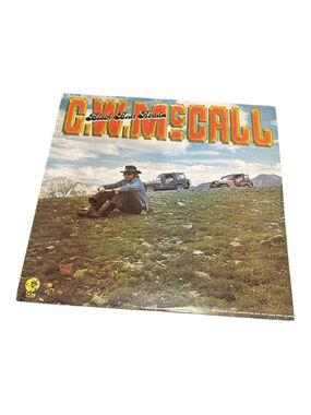 Vintage C.W. McCall Vinyl LP Black Bear Road Album 1975 MGM Country Rock Black